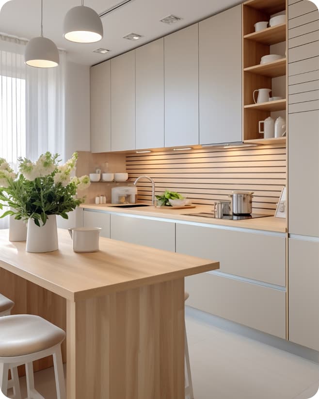Badkamer en keuken