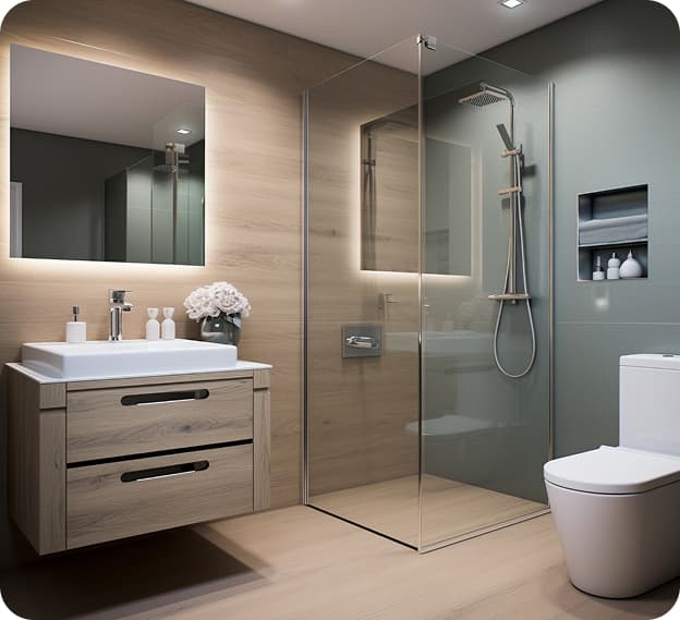 Badkamer en keuken renovatie